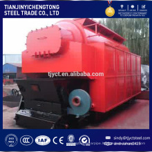 Automatic biomass fired steam boiler with rice husk fuel